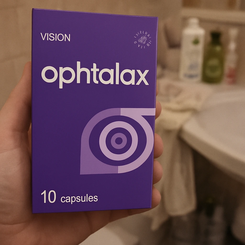 Fotografia balenia OPHTALAX od skutočného zákazníka